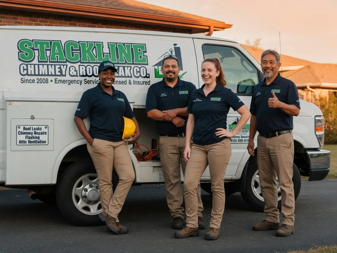 Chimney flashing repair company in Colon, MI